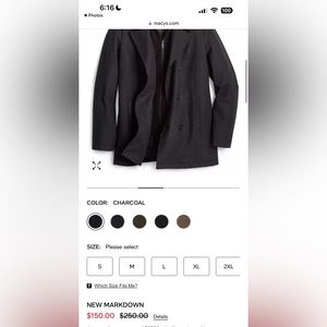 Kenneth Cole Pea coat
